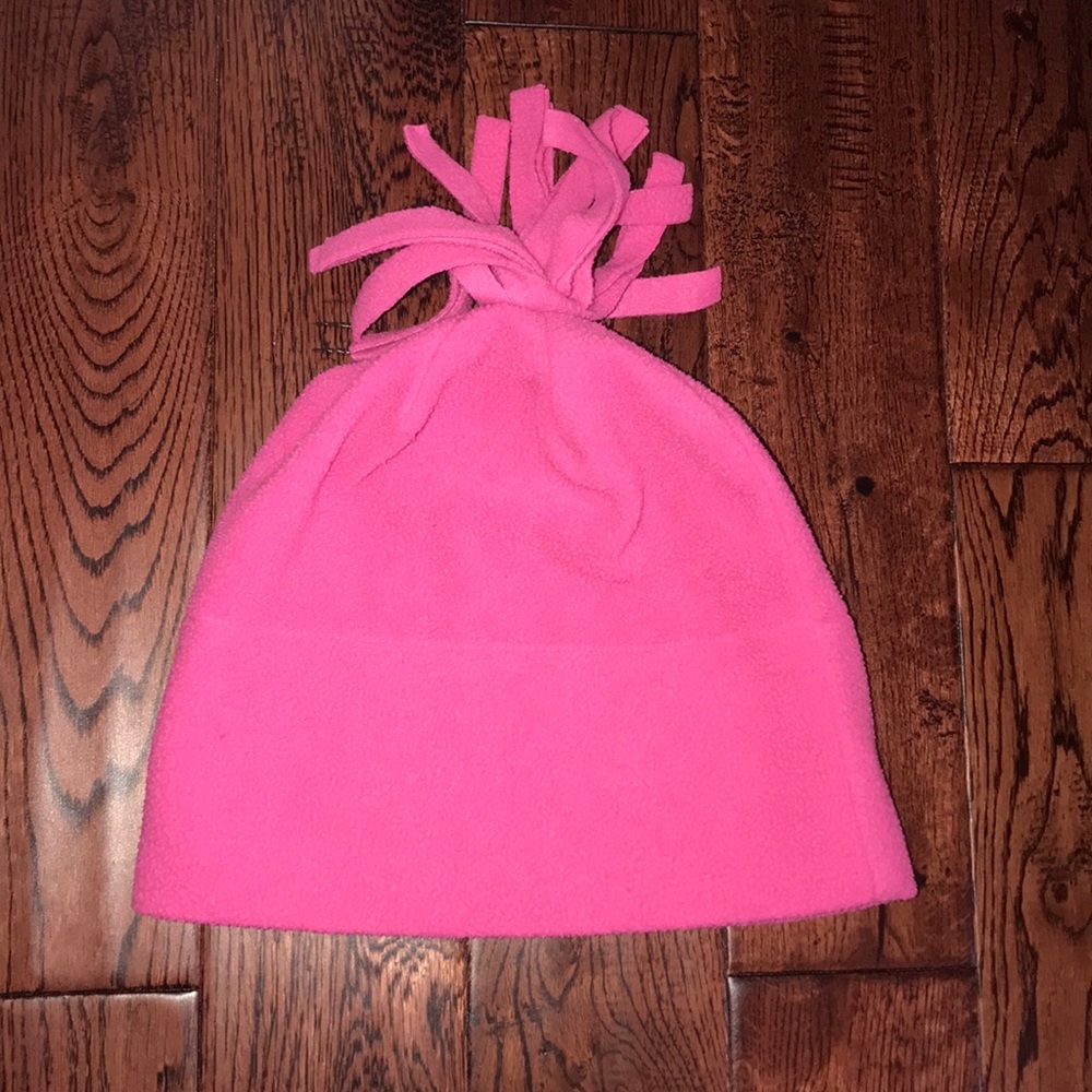Pink Flannel Hat